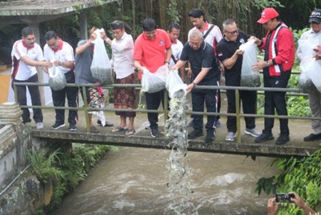 Kegiatan Pembukaan Bulan Bhakti ke-XXI di Desa Dalung Tahun 2024